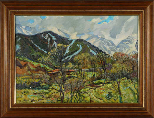 Крышин Виктор Павлович.  Чимганская весна